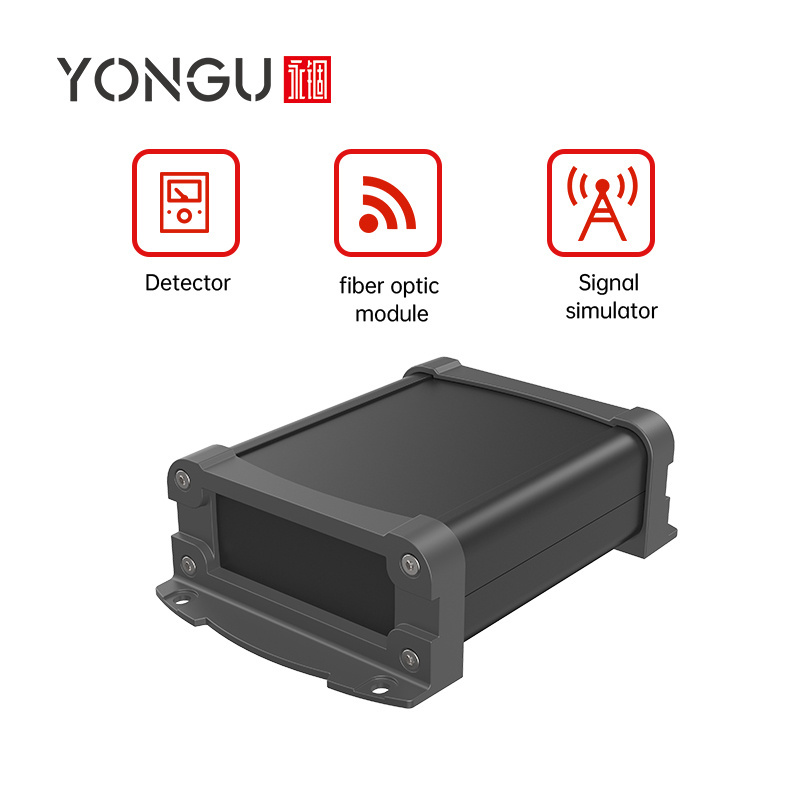 Yonggu K14 90*35mm Custom Spot welding Metal Housing Circuit Board Main Board Junction Box Power Supply Aluminum Enclosure Case