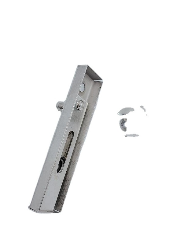 Small Iron Nickel plated, cheap price security tower bolt, sliding button finger door latch