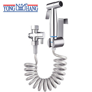 Stainless steel 304 water flow for sprayer for control the water saving sprayer gun toilet bidet bathroom bidet sprayer