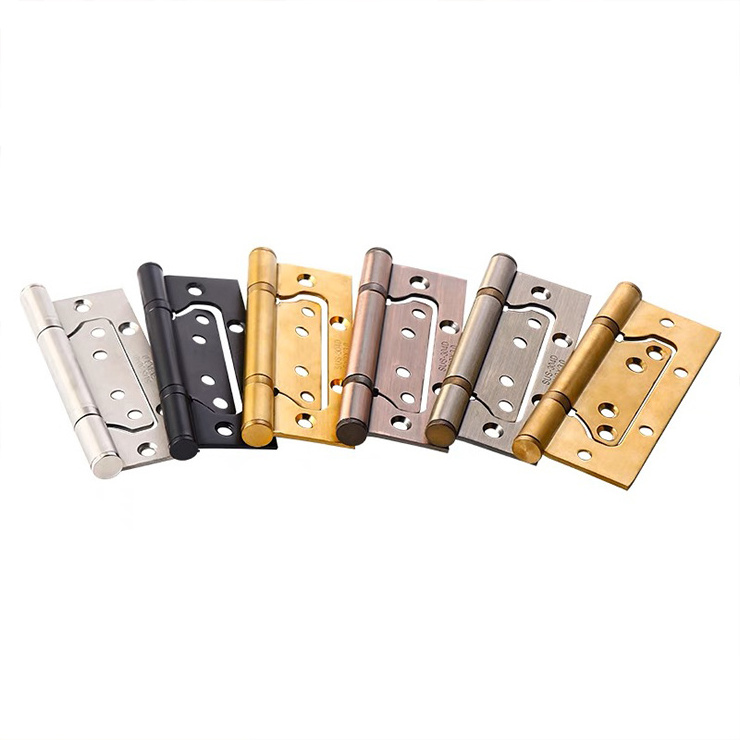 Heavy Door 2BB 4BB Bearing Hinge Stainless Steel heavy duty butt butterfly hinges home office flush swing door aluminum hinge