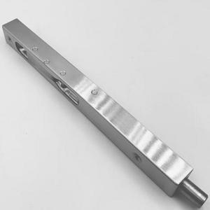 China manufacturers supply Box type cocnealed Stainless Steel Vertical sliding bolt Flush bolt for timber door