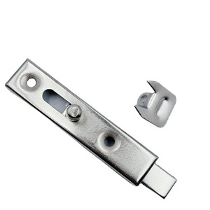 Door flush Bolt for Wooden Hotel Door Latch Catch Stainless Steel spring for aluminium Windows hardware French Door Bolt