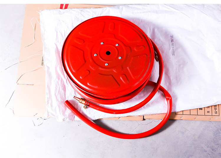 Fire Fighting Equipments Swing Type 1 1/4inch 30m Fire Hose Reel - Fire Hose Reel Cover,Self-retracting Garden Hose Reel Product