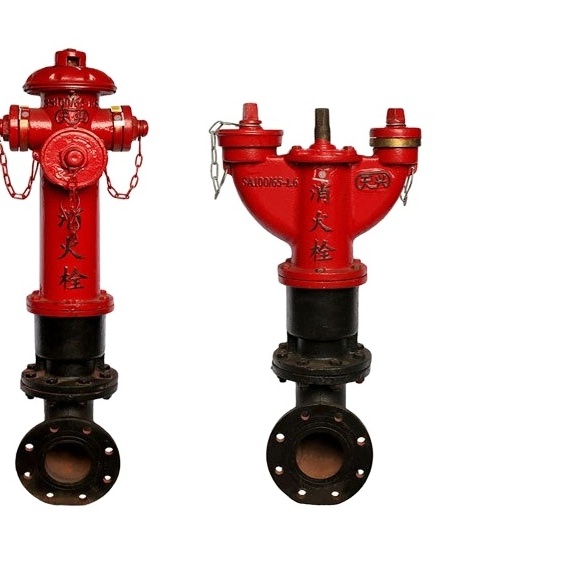 Outdoor Underground Fire Hydrant Valve For Fire Fighting