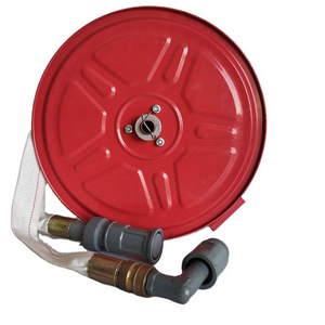 Fire Fighting Equipments Swing Type 1 1/4inch 30m Fire Hose Reel - Fire Hose Reel Cover,Self-retracting Garden Hose Reel Product