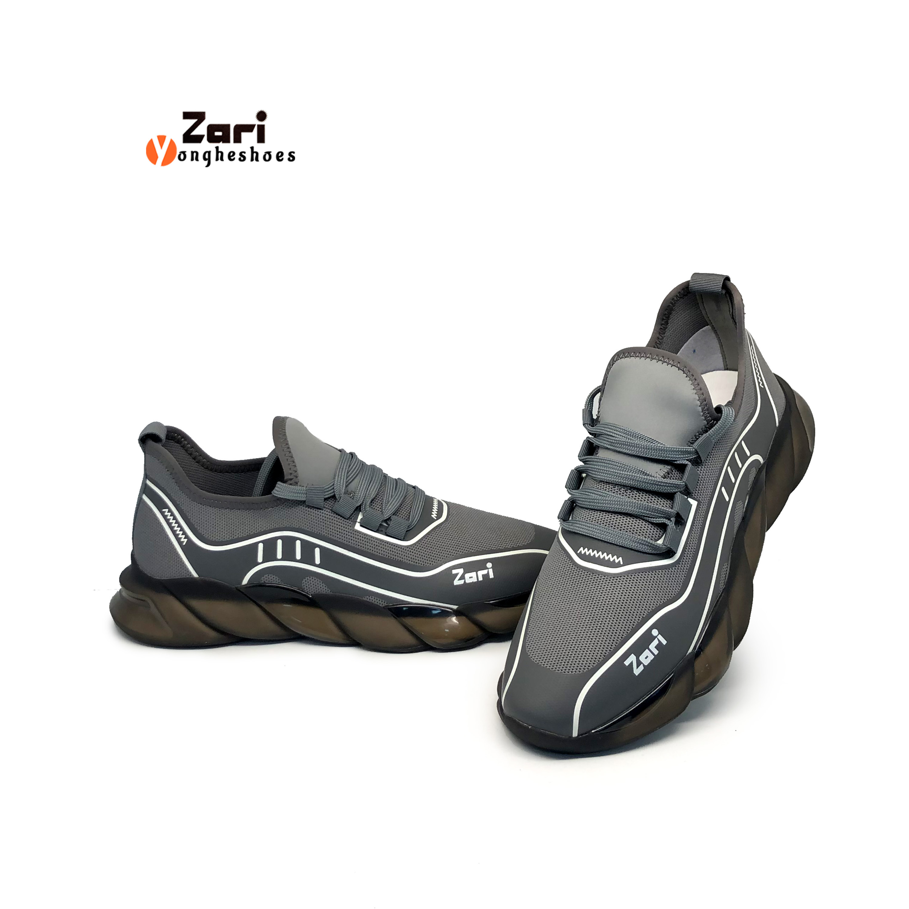 Zari OEM Custom Logo  Casual running Sport Walking Style Men Shoes