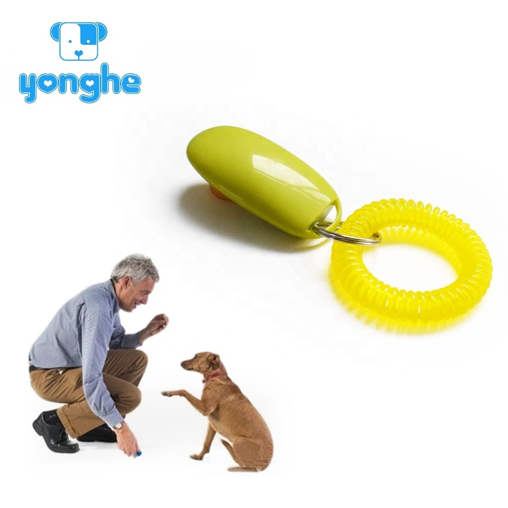 YHpet Hot Sale Pet Supplies Printed Pet Training Dog Clicker Dog Clicker Trainer