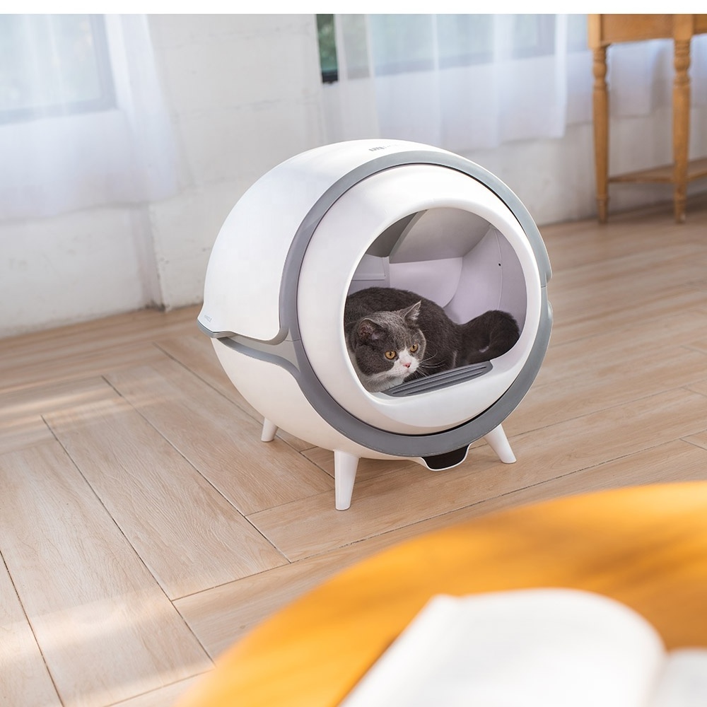 Fully Enclosed Cat Supplies Large Cat Toilet, Deodorant And Splash Proof Cat Litter Box