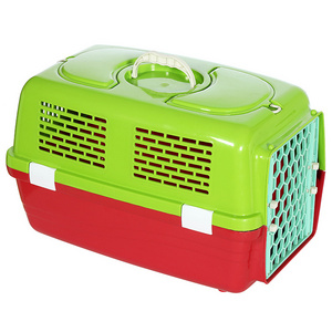 682# Outdoor Travel Cat Box Houses Durable Portable Plastic Pet Dog Litter Box Carriers Cages