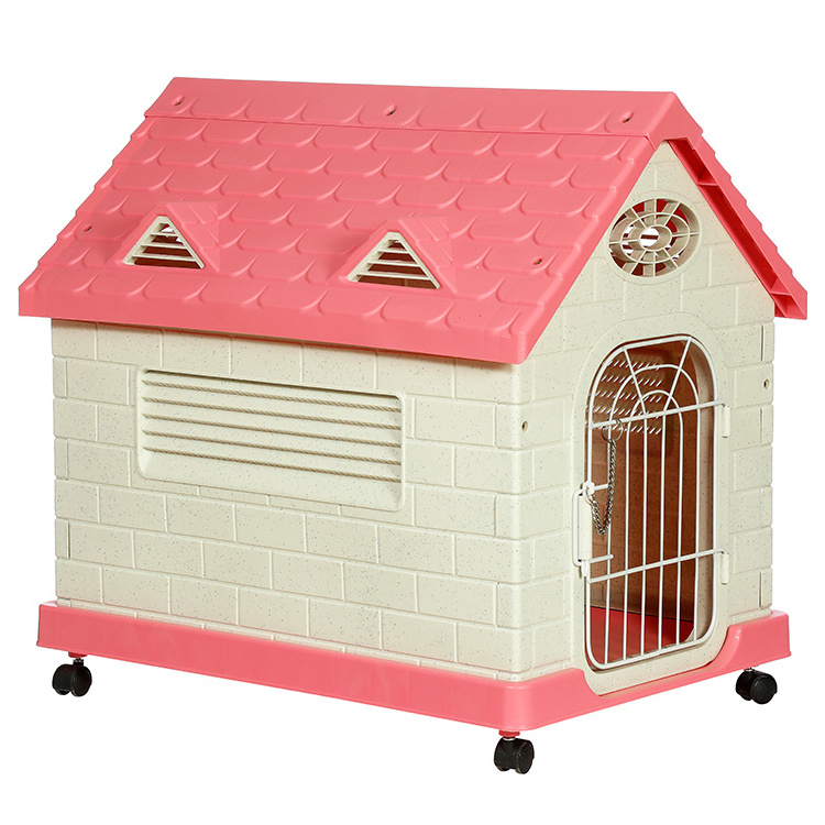 Wholesale Portable Luxury Design Indoor Outdoor Plastic Pet Cat Dog Sleeping House