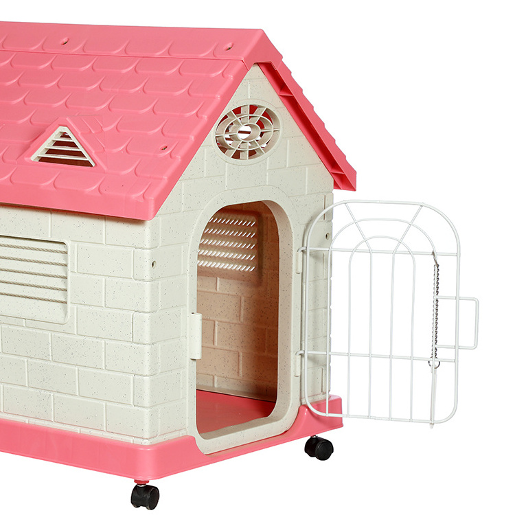 Wholesale Portable Luxury Design Indoor Outdoor Plastic Pet Cat Dog Sleeping House