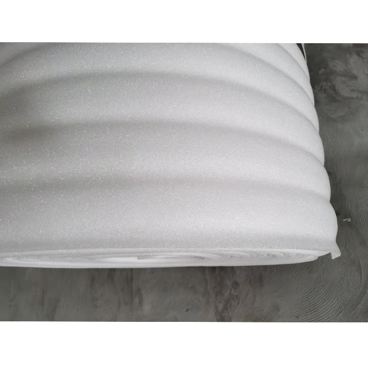 Egg Packaging Inner Support Shockproof Buffer White High Resilience High Density Epe Packaging Padding Foam Sheet Roll