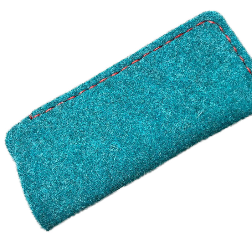 Custom Portable Soft Felt Eyeglass Cases Cover For Sunglasses Toppers or Spectacles Reading Glasses