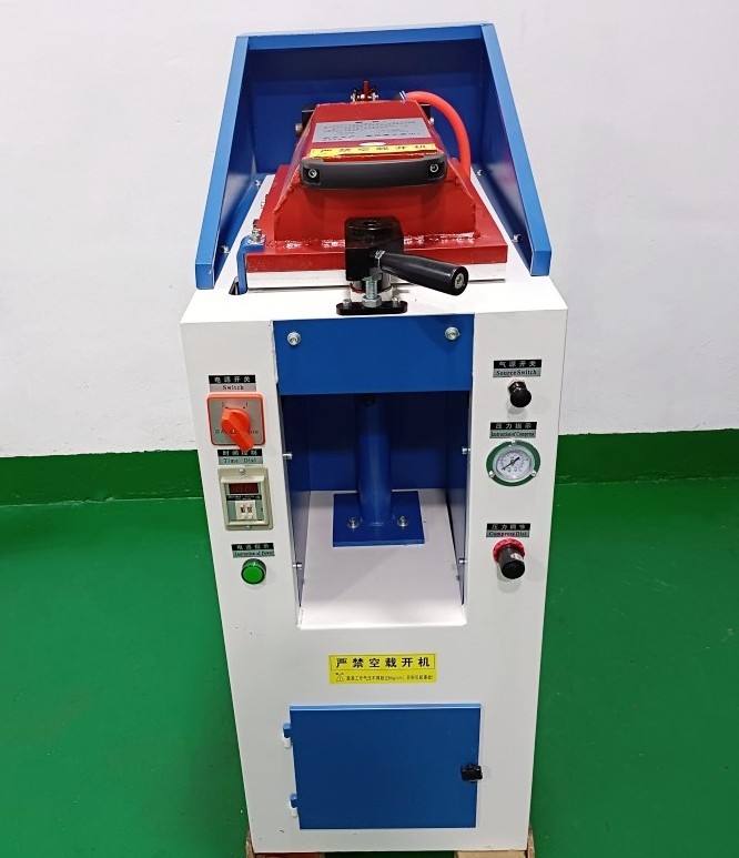 single head automatic / manual cover shoe making pneumatic sole press shoe sole attaching press machine