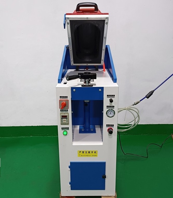 single head automatic / manual cover shoe making pneumatic sole press shoe sole attaching press machine