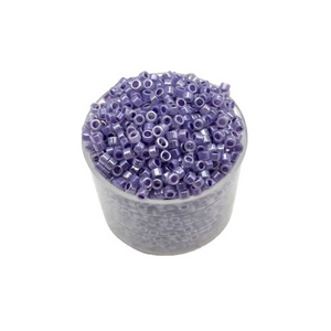 Rarity Hot Sell Crystal Faceted Beads Glass Round Loose 2/3/4mm Amethyst Loose Stone Beads For Jewelry Making Glass Bead