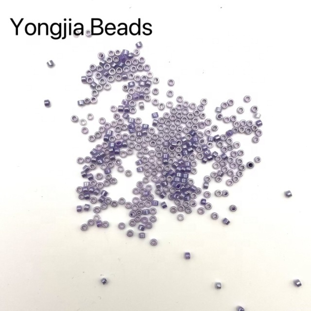 Rarity Hot Sell Crystal Faceted Beads Glass Round Loose 2/3/4mm Amethyst Loose Stone Beads For Jewelry Making Glass Bead