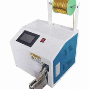 Automatic iron cable twist tie machine for binding cables/bags