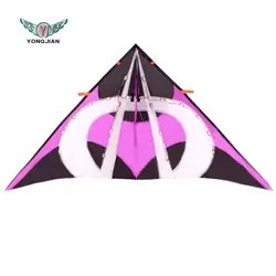 Factory Directly Provide customize pattern kites with led lights big delta kites for adults