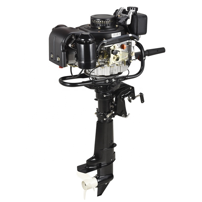 Diesel Fuel Type 4 Stroke 6HP Outboard Motor with Reverse Gear and Electric Start