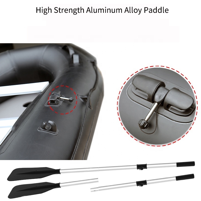 PVC Hull Material Folding Inflatable Fishing  Boat