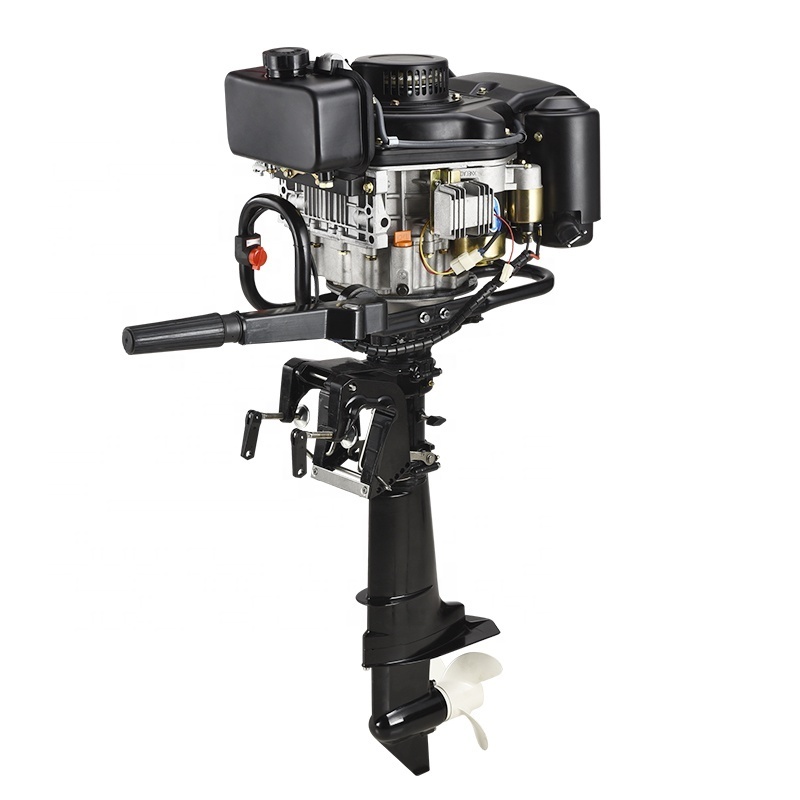 Diesel Fuel Type 4 Stroke 6HP Outboard Motor with Reverse Gear and Electric Start