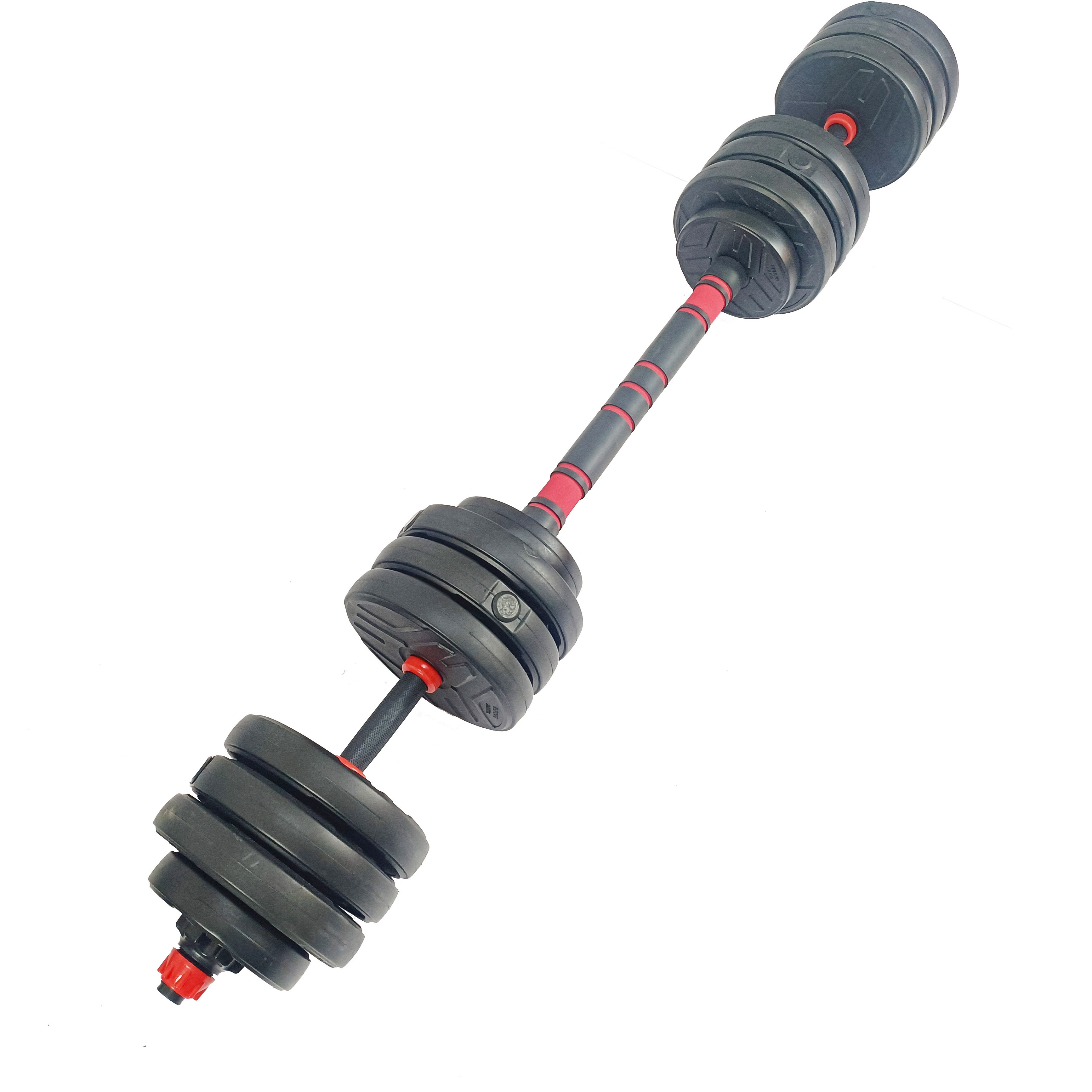 Custom Made Dumbbell Wholesale 30kg weight plastic cement indoor fitness equipment weight lifting Adjustable Dumbbell