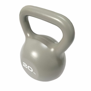 Handle Home Gym Exercise Equipment Kettlebell Bodybuilding 5 10 15 20 lb Cement Kettlebells