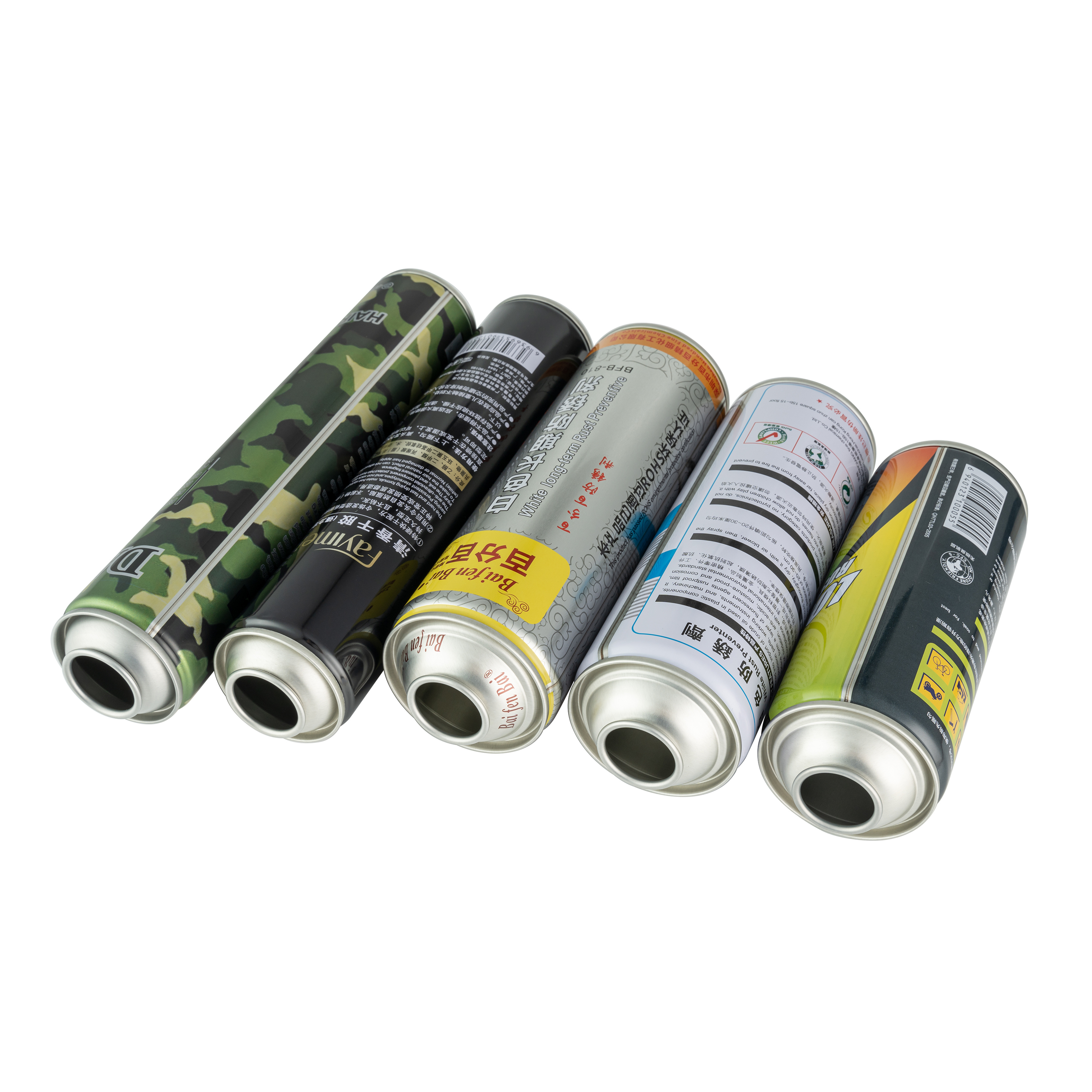 Shape Portable Butane Gas Cartridge 227g and Butane Gas Canister Tin Aerosol Cans emty metal