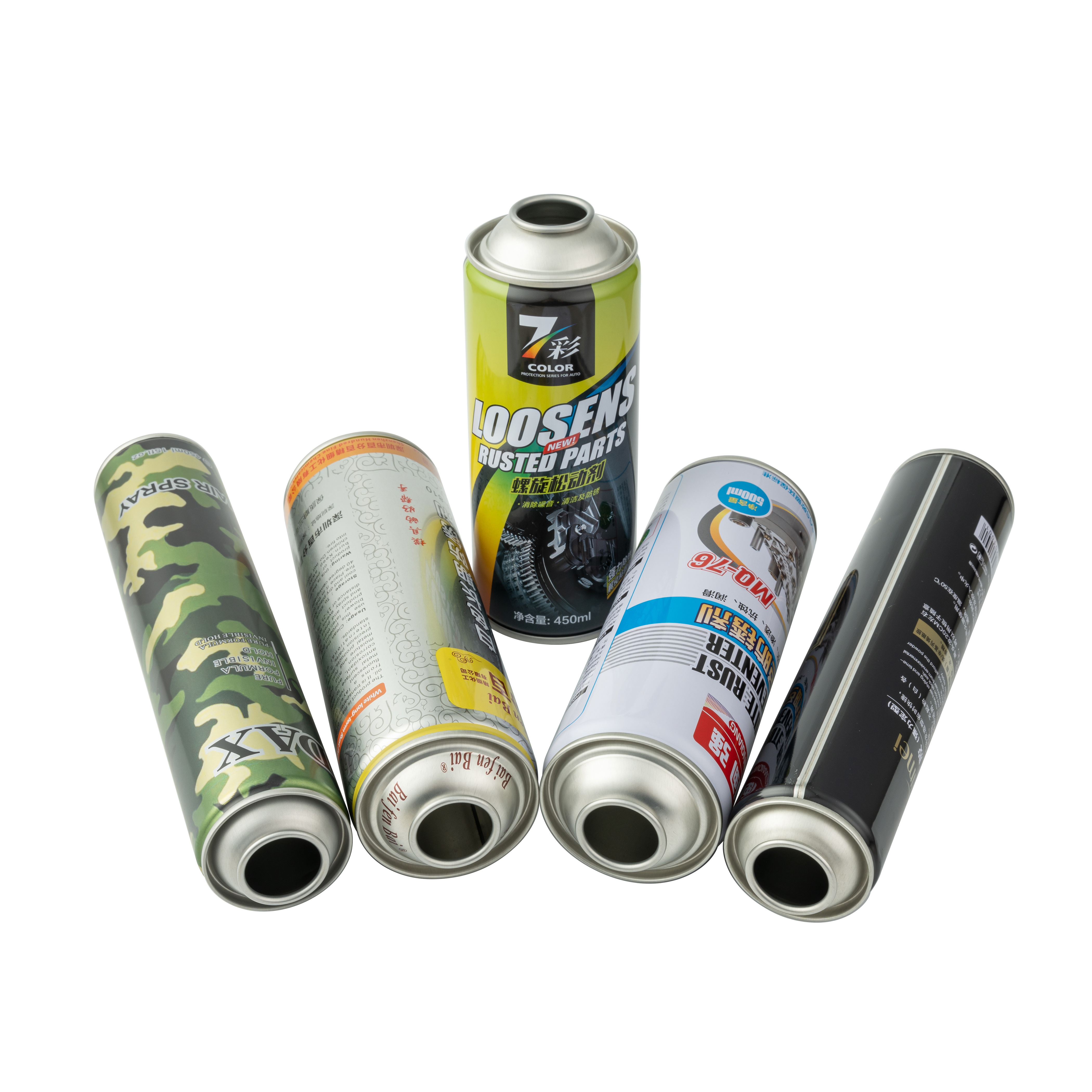 Shape Portable Butane Gas Cartridge 227g and Butane Gas Canister Tin Aerosol Cans emty metal