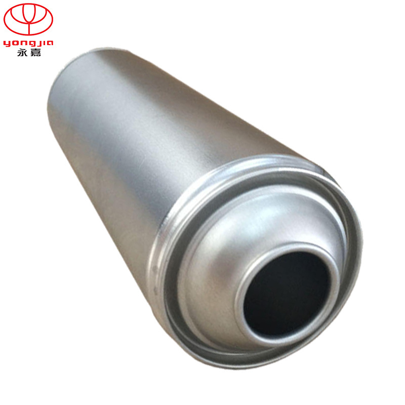 Manufacturer 52mm Metal portable refill tin empty 227g refillable stainless steel aerosol camping butane gas cartridge spray can