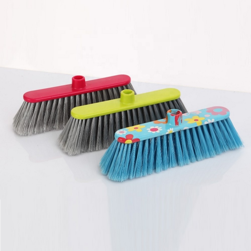 Household Plastic Broom Head For Floor Cleaning