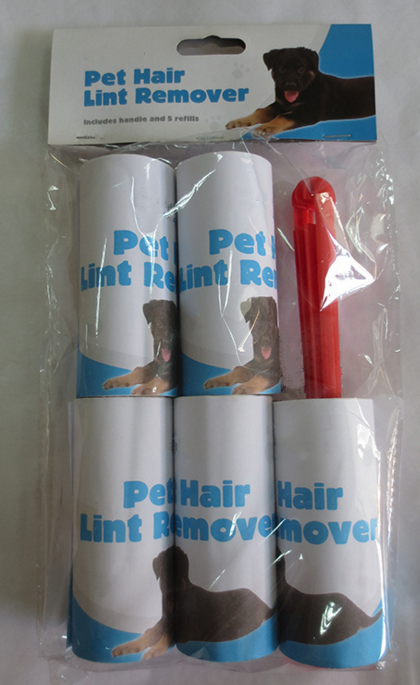 Plastic Sticky Lint Remover Roller Adhesive Travel Paper Lint Roller for Clothes and Pets