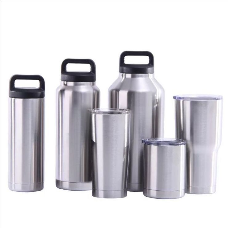 Wholesale 10oz 18oz 20oz 30oz 36oz 64oz Stainless Steel Tumbler Stainless Steel Mug Drinking Cup