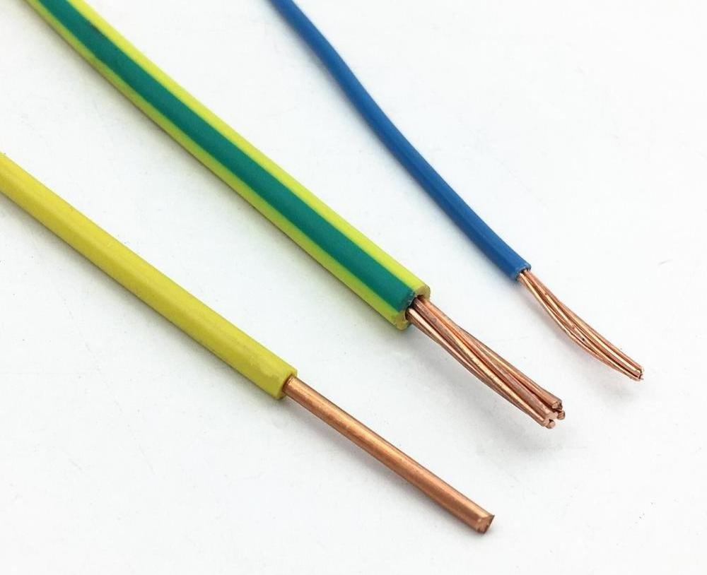 Best quality PVC insulated copper conductor single wire thin electrical wire