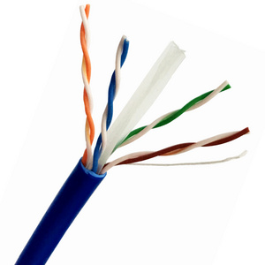 cat5 cat6 network cable Horizontal low voltage twisted pair pass testing ftp cable UTP cobre PVC telephone 305m siemon cable