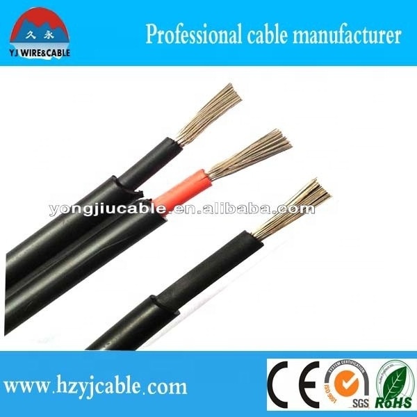 solar cable 4mm2 solar cable 6mm2 for solar cell with tab wire solar power system with CPR certificate B2CA