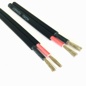 solar cable 4mm2 solar cable 6mm2 for solar cell with tab wire solar power system with CPR certificate B2CA