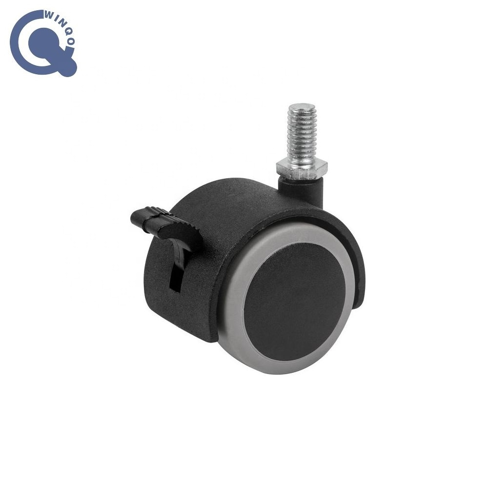 Manufacture Cheap Price 25mm 30mm 40mm  Funiture caster Baby Bed Caster Wheel