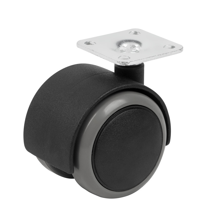 Cheap Factory Price 1 Inch Small Casters Nylon Wheels For Furniture Chair