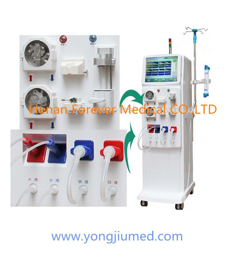 Medical Blood portable Hemodialysis price fully auto Kidney dialysis machine Blood Dialysis machine Hemodialysis Machine