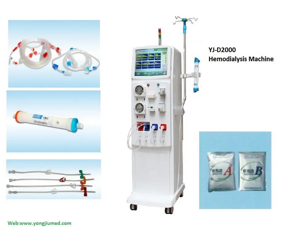 Medical Blood portable Hemodialysis price fully auto Kidney dialysis machine Blood Dialysis machine Hemodialysis Machine