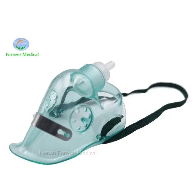 Medical PVC Oxygen Mask Nebulizer Mask Nasal Oxygen Cannula Non-Rebreathing Mask for anesthesia machine