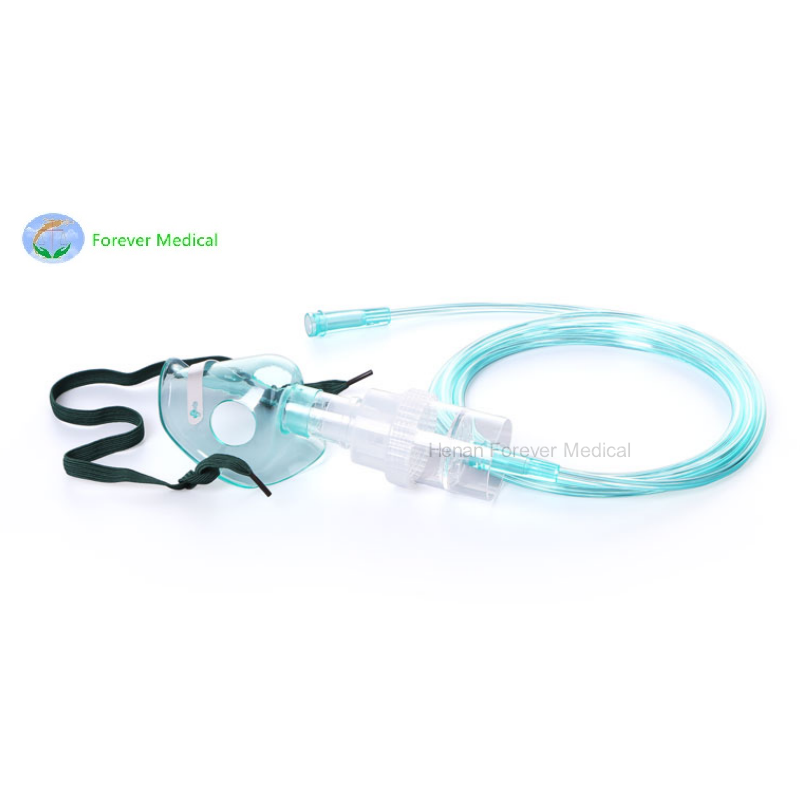 Medical PVC Oxygen Mask Nebulizer Mask Nasal Oxygen Cannula Non-Rebreathing Mask for anesthesia machine