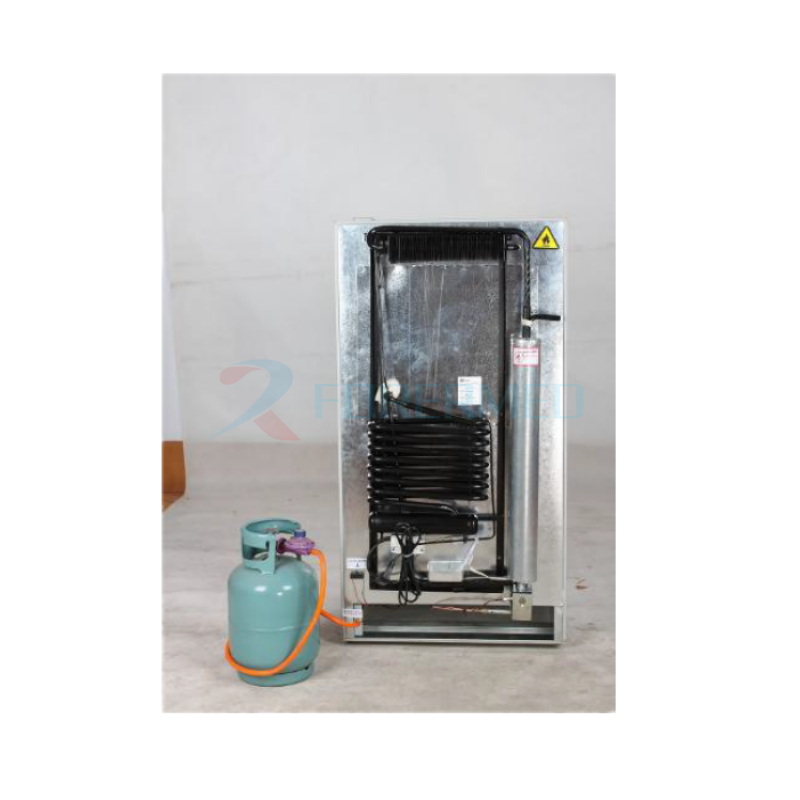 Double-door Liquefied Petroleum Gas refrigerator Camper Gas Fridge Freezer Refrigerator