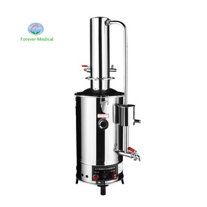 Stainless steel water cut auto control electrothermal water distiller Portable Laboratory Distilled Machine water distillation