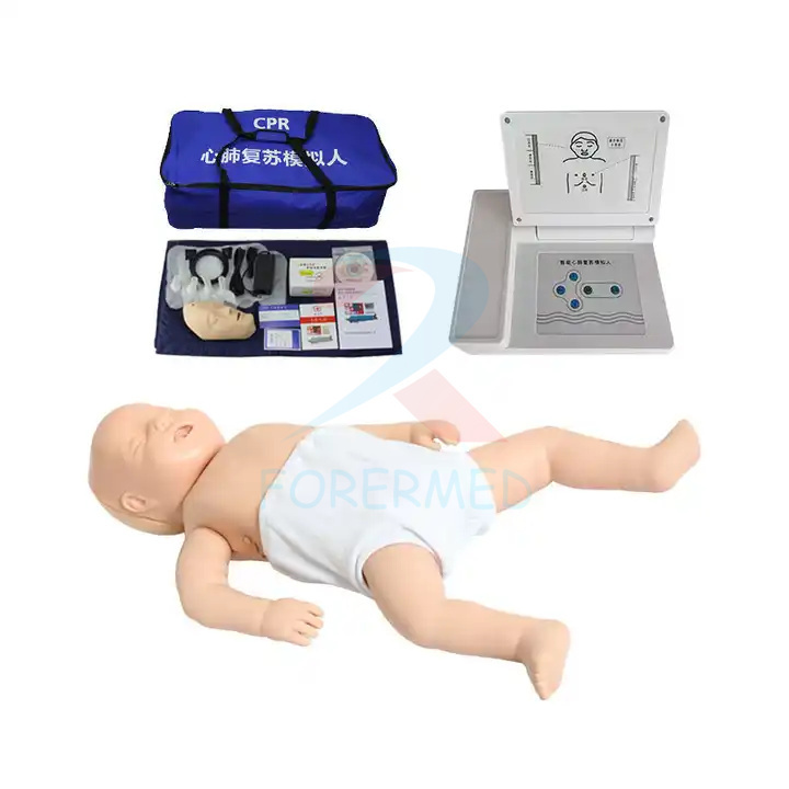 Factory Direct Sale Full Body Baby CPR Training Manikin realistic education cpr manikins training with controller cpr dummy