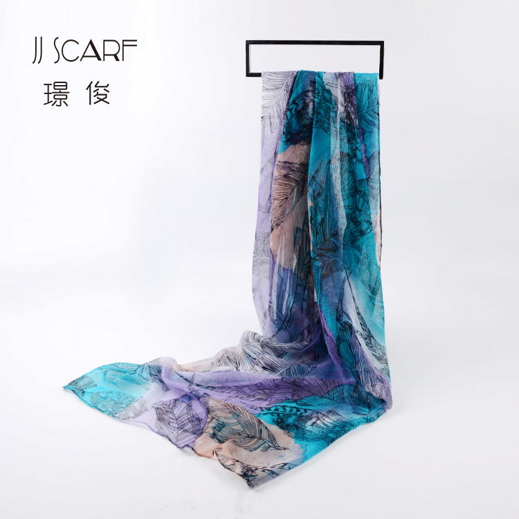 Spring autumn women cute voile anti-pollution akel airline scarf