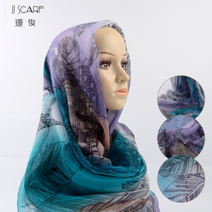 Spring autumn women cute voile anti-pollution akel airline scarf