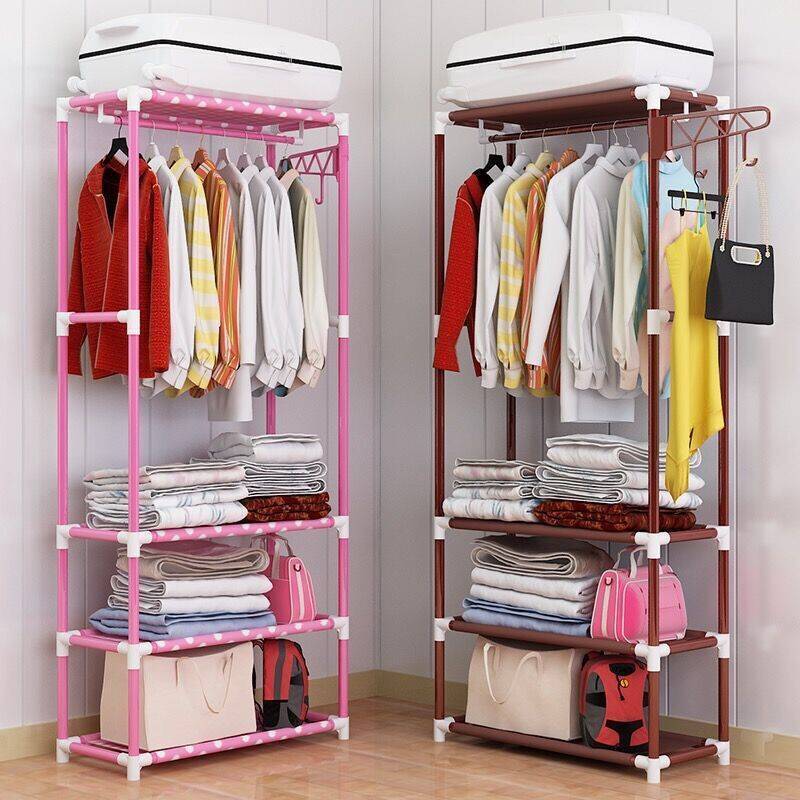 clothes hanger coat rack clothes hat rack metal multifunctional living room bedroom foldable market entryway coat rack